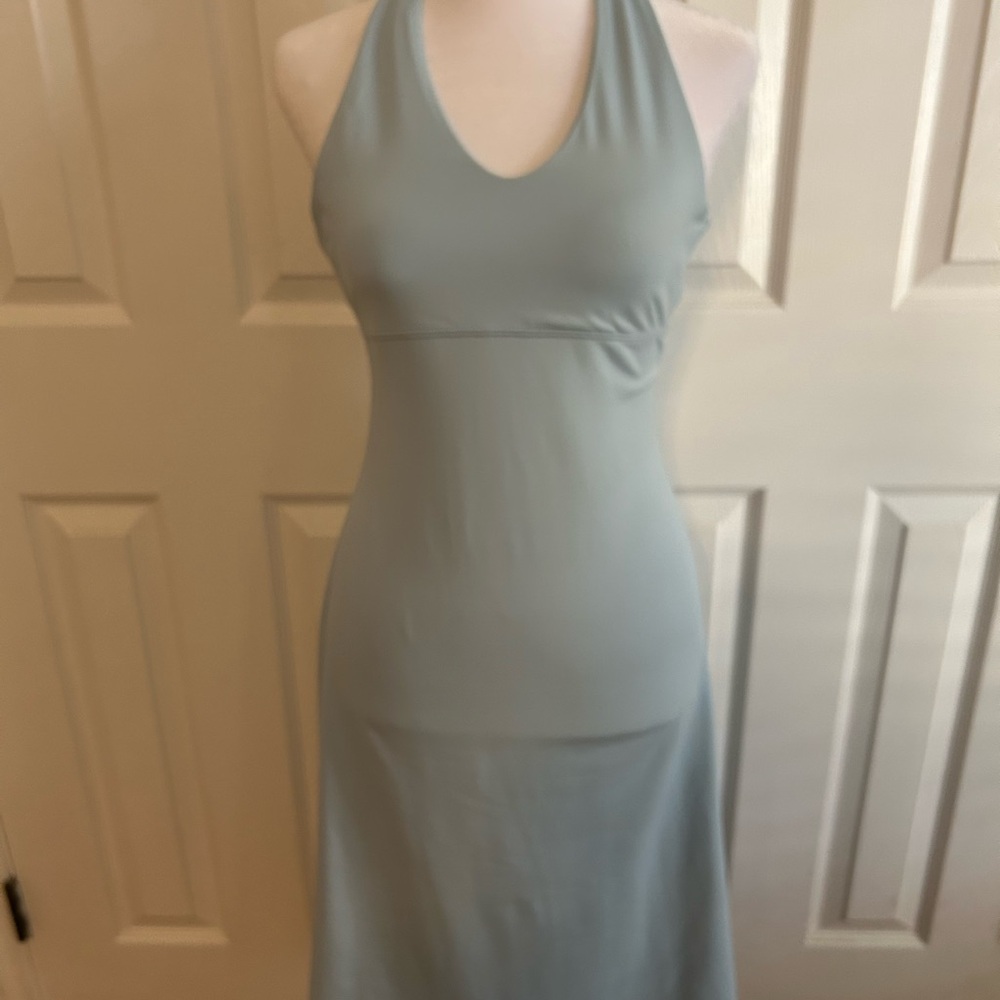 Patagonia Backless Gray Dress
